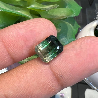 Natural Bi-Color Tourmaline - 6.44 Ct