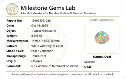 8.54ct Natural Ethiopian Opal