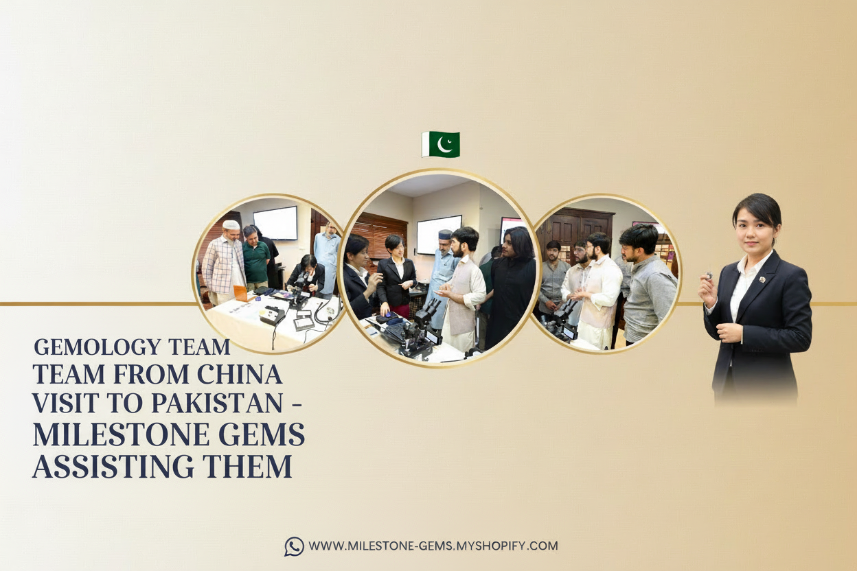 Milestone Gems China Gemology Team Visit Banner