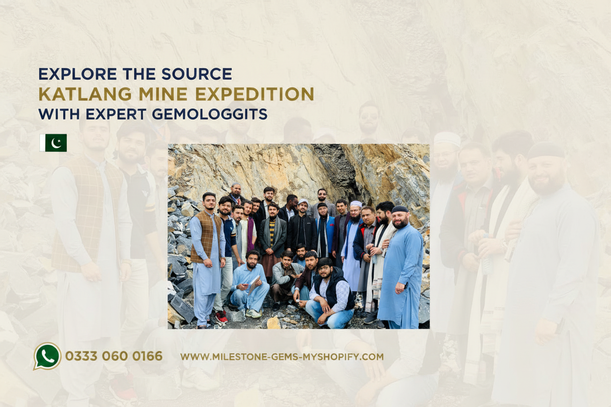 Milestone Gems Katlang Mine Team Expedition Banner