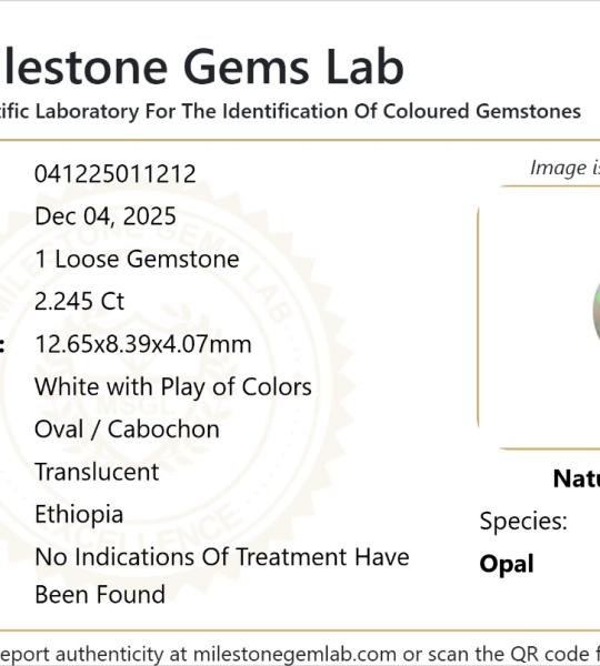 Natural Ethiopian Opal